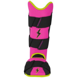 Bear Series Leg Guard - Pink Lightning