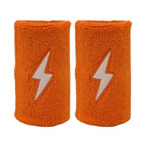 Premium Pro 4" Wristbands (2-Pack) - Orange