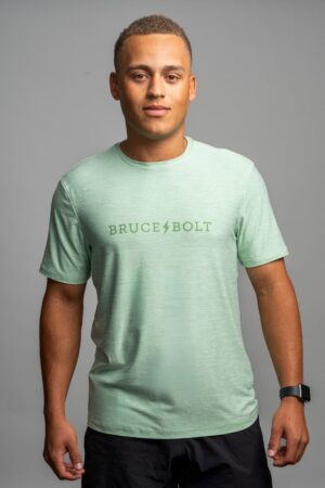 SuperSoft "BRUCE BOLT" Short Sleeve Shirt - Mint Green