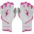 Chrome Series Long Cuff Batting Gloves - Pink