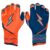 Max Clark Signature Series Long Cuff Batting Gloves - Navy--Orange