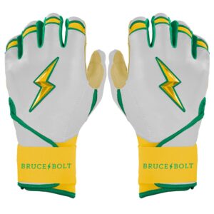 Nick Kurtz Signature Series Long Cuff Batting Gloves - Vegas White