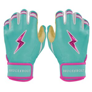 Ferdo Tatis Jr. Signature Series Short Cuff Batting Gloves - Mint/Pink